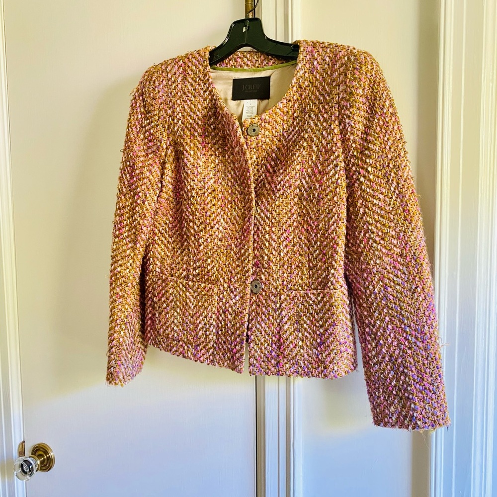 J.Crew Collection tweed blazer